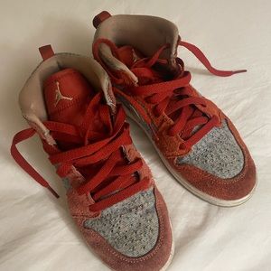 Nike Air Jordan 1 Mid SE Cinnabar Hemp and White-2Y